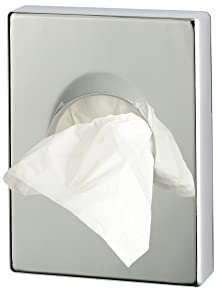 Dispenser per sacchetti igienici in abs cromato