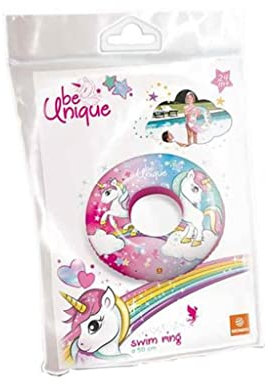 Mondo Toys - UNICORN Swim Ring - Ciambella Gonfiabile - Anello di Nuoto Salvagente - Ottimo per Bambino / Bambina Utilizzabile in Piscina / Mare, Multicolore, 16778