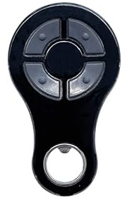 Dieffematic Telecomando Radiocomando KEY TXB-42R - Rolling Code 433 MHz, 4 Canali, Nero - Compatibile SUB 44R