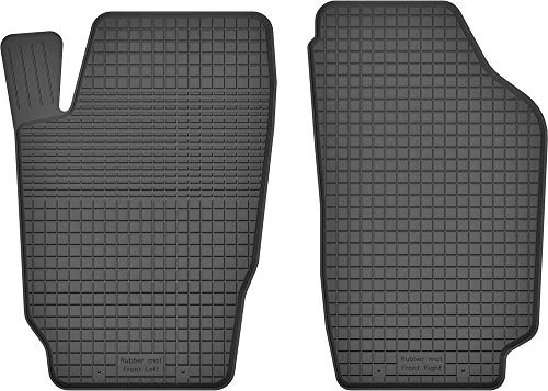 Fußmatten Vorne 2er Set für Seat Ibiza 3 2002-2008 6L Gummi Gumiimatten