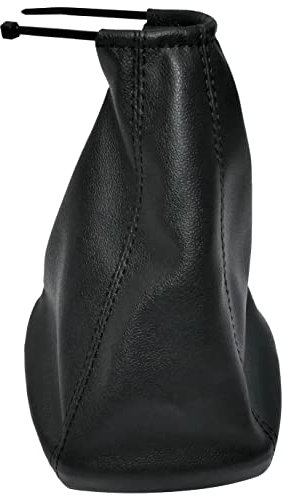 Aerzetix - C57768 - Cuffia soffietto per leva del cambio - compatibile con Citroen C8, Fiat Ulysse 2, Lancia Phedra, Peugeot 807: dal 2002 al 2010 - colore: nero - in pelle sintetica