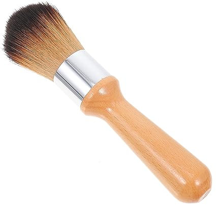 KALLORY Soft Dusting Brush Paintbrush Cleaners Natural Cleaner Household Cleaner Dusting Brush for Figures Hand Wood Duster Brushes Beech Wooden Brush Wood Carving Cleaning Brush