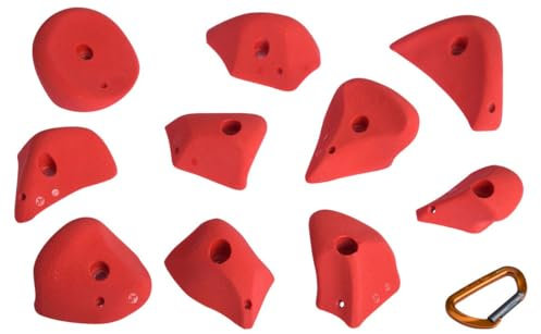 Entre Prises Flakes Jugs L 1, 10 Klettergriffe, PE, Jugs, L, Farbe:Wunschfarbe (Anfertigung)