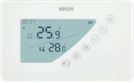 Simon Digital termostat programmerbar varje vecka