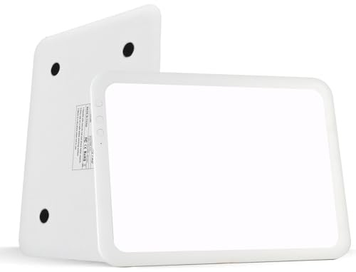 KEIWRLIGHT A3-Leuchtkasten zum Nachzeichnen und Zeichnen, wiederaufladbar, tragbar, dünn, Leuchttisch, 3 Farben, stufenlos, 6 Helligkeitsstufen, A3-Lichtpad, Malerei, Tattoo, Diamant-Kunst-Lichttafel