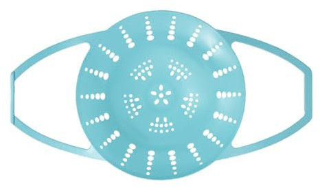 Bandeja De Vapor Resistente Al Calor - Inserto De Vapor De Cocina Flexible, Cesta De Vapor De Silicona | Cesta De Vapor De Alimentos Sin Deslizamiento Plegable Con Base Duradera Para Olla, Cocina, Ver