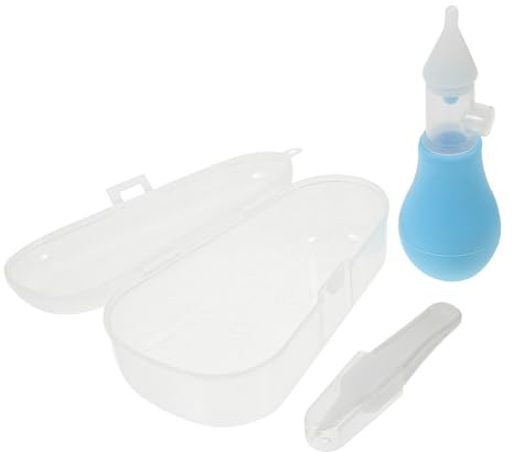 Toyvian Praktischer Nasenreiniger für Babys mit weichen Silikonaufsätzen und leichtem Design für Zuhause und unterwegs zur sanften Babypflege