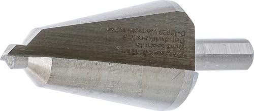 BGS 1622 | Hochleistungs-Blechschälbohrer | Größe 3 | 16-30 mm | HSS-Stahl | für dünnes Feinblech, Bleche, Rohre, Kunststoffe | bis 2 mm Materialstärke | gratfreie Löcher