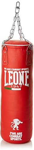 LEONE 1947 Sacco Allenamento Boxe PRO Rosso 20 kg AT840