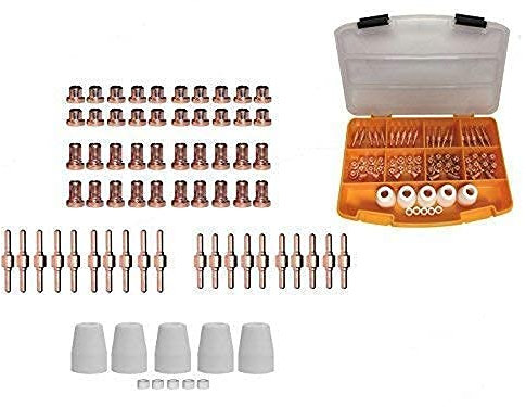PT-31 Plasmaschneider 70 Teiliges Verschleißteile Set im Perel Kasten