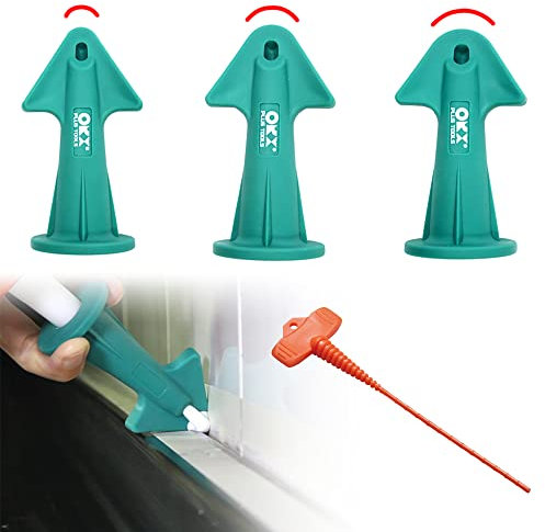 ORXPLUS TOOLS Caulk Nozzle, Applicator, Silicone Caulking Tools (6.5R, 10R, 13R)