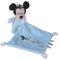 Simba 6315872504 - Disney Mickey Mouse Schmusetuch, Glow in The Dark, Micky Maus, Plüschspielzeug, ab den ersten Lebensmonaten