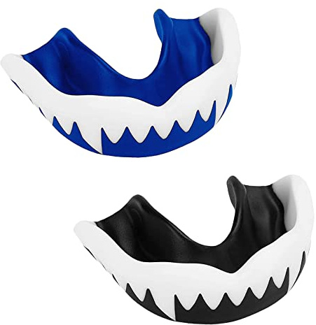 Sport Protège Dents, Gouttière Coque Dentaire Protege Dent pour Tous Les Sports, notamment Le Rugby, MMA, Hockey, Judo, Karate, Les Arts Martiaux et la Boxe, Junior