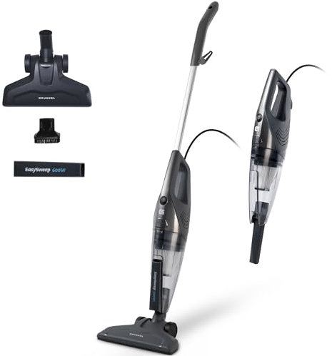 Grunkel ASP-Easy, Aspirapolvere Verticale Cavo, Nero