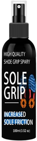 Anti Slip Agent Soles - 100ml Spray Improved Grip, Portable Sports Basketball Shoes Spray | Long Lasting Non Slip Shoes Soles Spray, Waterproof Shoe Protector Improves Spray for Basketball Shoes