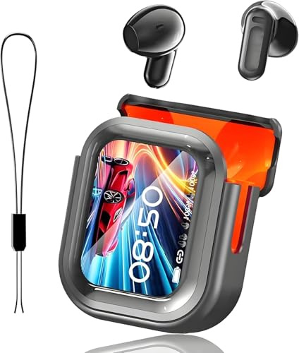 BNARQP NE20 AI Kopfhörer Übersetzer, 3-in-1 Übersetzungskopfhörer 134 Sprachen mit App, 8 Übersetzungsmodi Echtzeit Übersetzer Ohrhörer, Bluetooth 6.0 Übersetzer Kopfhörer für Lernen, Reisen