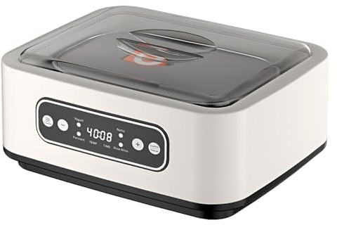 Yaourtière électrique 1,6 L Avec Pot En Acier Inoxydable 304 Et 6 Pots, Minuterie Pour Yaourt Fait Maison, Natto Et Vin De Riz Fermenté