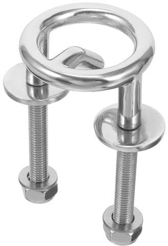 VINTORKY Skizugstange Edelstahl 62mm Ponton Zugstange für Wasserski mit Bootsmontage Zubehör für Schlauchboote und Yachten Wassersporterlebnis