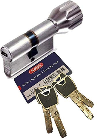 ABUS XP2S Profil-Knaufzylinder Länge Z30/K30mm mit 4 Schlüssel