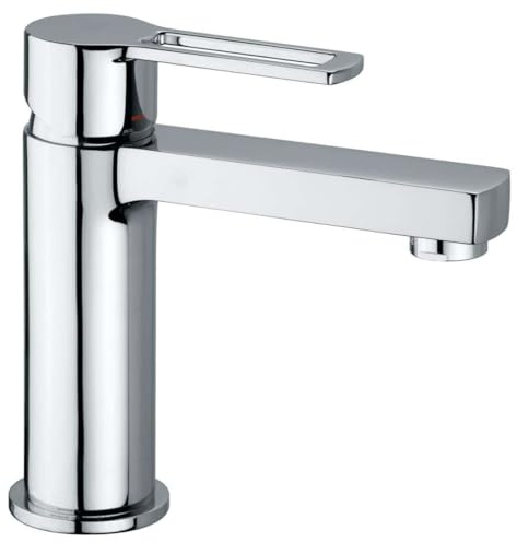 Paffoni Lavabo RINGO Miscelatore lavabo Senza Scarico con cart.Energy Sawing con aerogazione Berry
