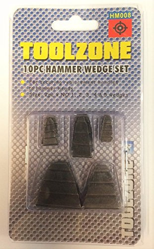 Toolzone 10pc Hammer Wedge Set HM008