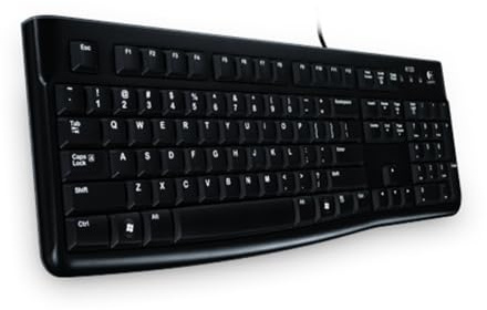 Logitech K120 con Cable Teclado for Windows - ELL QWERTY
