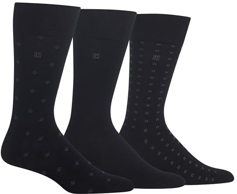 chaps Chaussettes pour homme, Noir, Shoe Size: 6-12