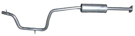 IZAWIT 17.137 Mittelschalldämpfer Kompatibel mit FORD MONDEO IV Turnier BA7 1377427 1510246