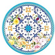 Guzzini - Piatto dessert in melammina, colori vari, ''FLOWER&LEMON''