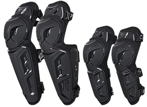 Rodilleras y coderas para motocicleta, motocross, equipo de protección para motocicleta, conjuntos de rodilleras y coderas, rodilleras, coderas, S