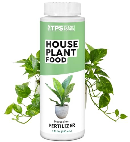 Houseplant Fertilizer – Liquid Plant Food for Lush Growth, Rich Green Leaves & Stronger Root Development, 8 oz