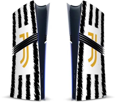 Head Case Designs Offizielle Juventus Football Club Home 2023/24 Match Kit Vinyl Haut Gaming Aufkleber kompatibel mit Sony PlayStation 5 PS5 Pro Digital Edition Console
