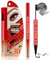 Combinazione Eyeliner E Mascara 2 In 1,Mascara Waterproof,Mascaras Allungante,Eye Liner Nero Waterproof,Snellente,Grassoccio Naturale,Trucco Per Gli Occhi A Lunga Durata,Senza Sbavature