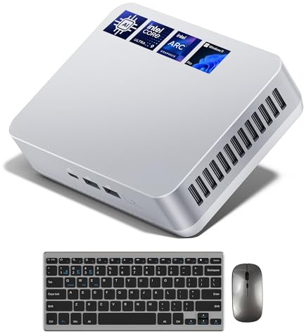 ASUS NUC 14 Pro+ AI Mini PC, Intel Ultra 9 185H (16C/22T, up to 5.1GHz), 48GB DDR5 RAM, 1TB PCIe SSD, Mini Desktop Computer Win 11 Pro, WiFi 6E, BT 5.3, Thunderbolt 4, 8K HDR, VESA Mount Small PC