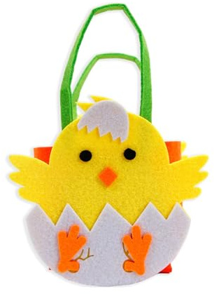 Oster-Geschenktüten mit Hasen-Motiv, buntes Geschenk, geeignet für Eieraufbewahrung und Festivalbedarf