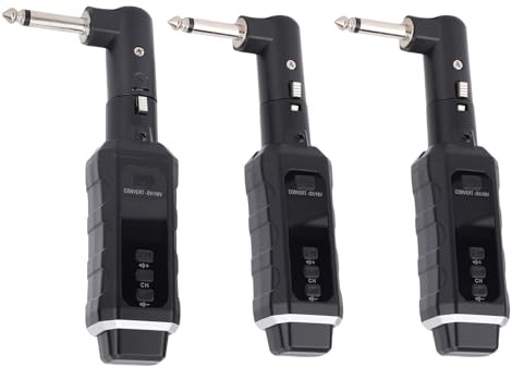 SPYMINNPOO Das Drahtlose XLR -Sender- und Empfängersystem, Wiederaufladbar, 100 M Reichweite und Mikrofon -Kit mit Niedrigem Latenz für Mischer (2 Mikrofon mit 1 Empfänger)