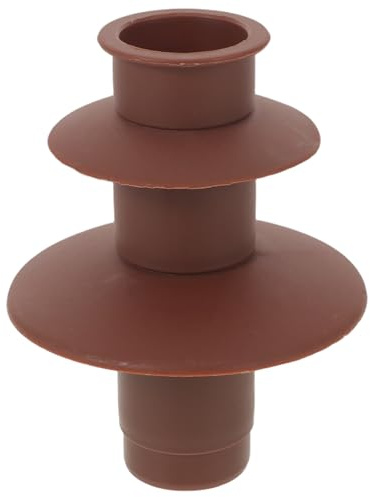 MUSISALY Chocolate Fountain Gear Shaft Spiral Rod Replacement for 2-Tier Electric Mini Fondue Tower, Kitchen Appliance Part Designed for Home Use