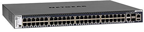 NETGEAR M4300-52G 48x1G 2x10GBASE-T 2xSFP+ Stackable Switch For Intelligent Edge (GSM4352S-100NES)