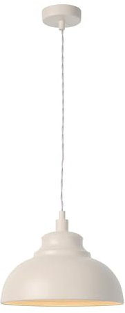 Lucide ISLA - Pendelleuchten - Ø 29 cm - 1xE14 - Beige, 29 x 29 x 122 cm