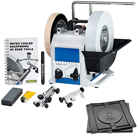 Tormek Nassschleifmaschine Nass Schärfsystem Super Grind T8 + RB 180 Drehscheibe
