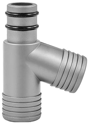 Drain Pipe Adapter Waste Trap Hose Tee Connector Pipe Fittings Accessories for Kitchen Sink, Washing Machine Tailpiece(Style B)