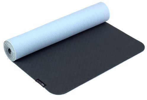 Yogamatte Yogimat® Pro Anthrazit, Hellblau