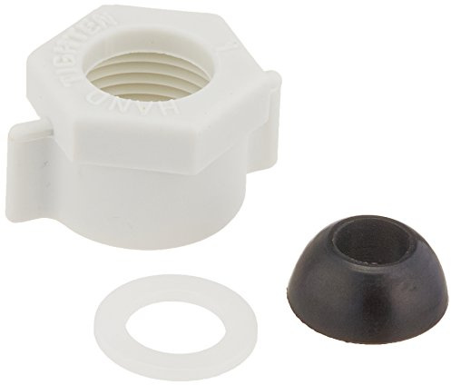 Plumb Pak PP835-49 Ballcock Coupling Nut With Cone Washer, 5/8 in, Plastic