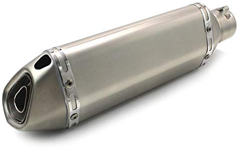 Echappement Silencieux Force Pot Moto INOX-Titane