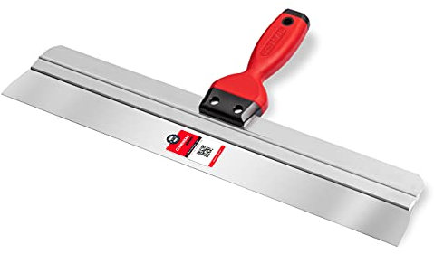 COMENSAL Flächenspachtel 500 mm - Profi Fassadenspachtel Edelstahl - Ergonomischem Griff - Rakel Spachtel - Made in EU