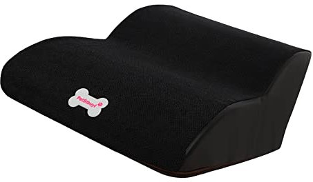 Baoblaze Hundetreppe für Schlafsofa, 2 Stufen, Haustiertreppe, leicht zu erklimmende Hunderampe, waschbare, rutschfeste Leiter für - und Welpenbedarf, Schwarz