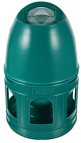 ULTECHNOVO Geflügel-Futterautomat für Tauben Und Andere Vögel Robuster Wasserspender Aus Kunststoff Abnehmbar Und Leicht Zu Reinigen, 3L