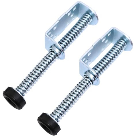 Pair of Garage Door Bumper Plunger Pusher Spring Left and Right Garage Door Opener System Parts (38CM (15 Inch))