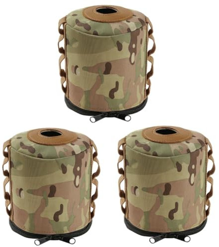 POPETPOP 3pcs Gas Tank Storage Bag for Camping Case Practical Tank Protector Cover for Outdoor Use
