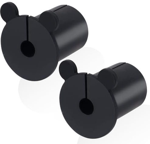2pcs Cable Routing Kit, 1 Inch Wall Hole Cable Feed Through Bushings Silicone Ethernet Cable Grommet Wall Cable Protective Sleeve for Starlink Protecting Cords